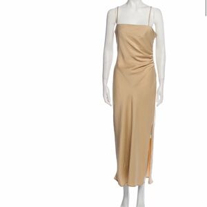 NWT House of Harlow Dress Champagne sz L